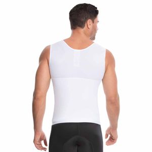 Camisilla masculina con control abdominal ideal para una correcta postura.