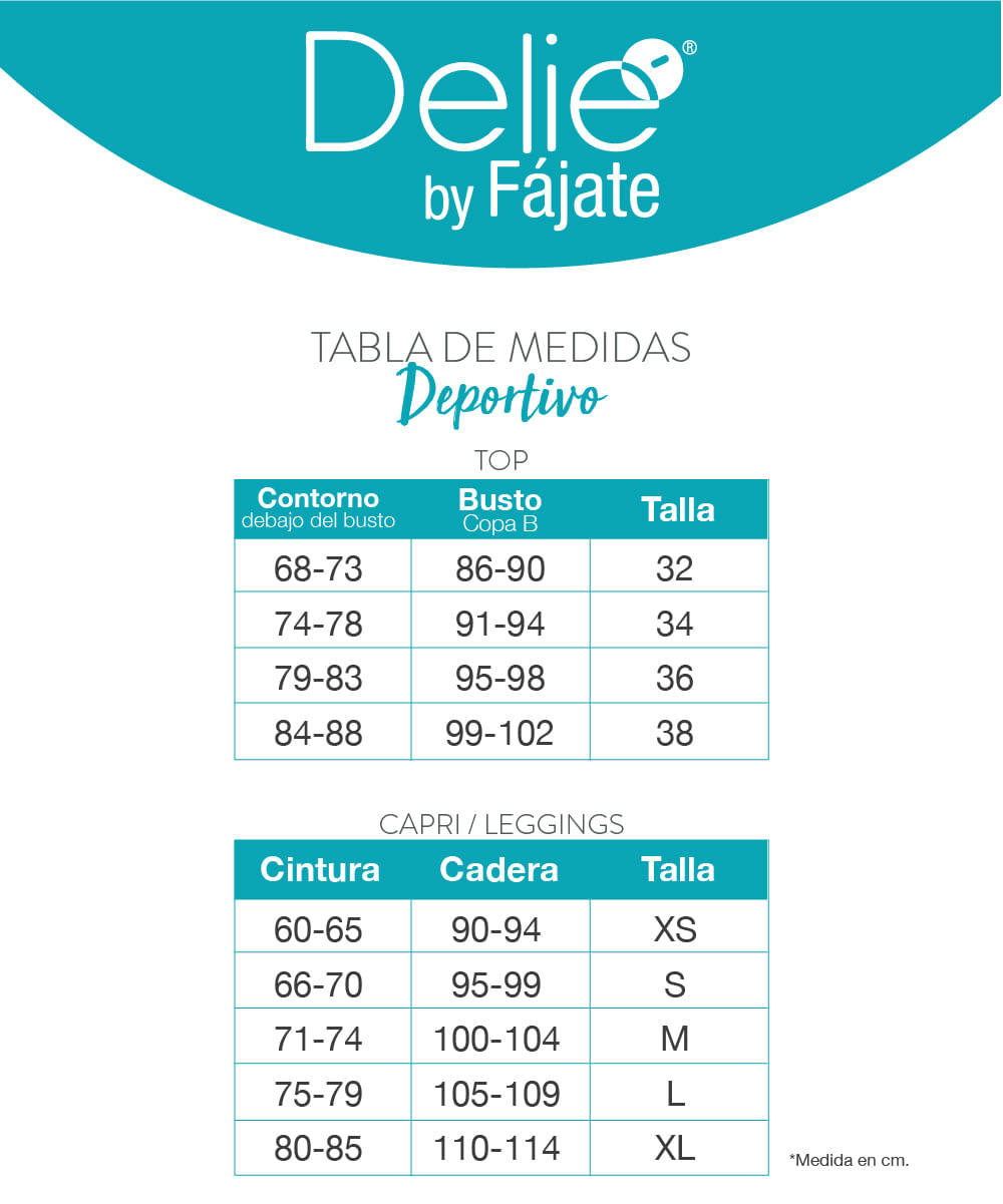 Leggins con bolsillos control de abdomen Ref. 10234 Fájate Oficial