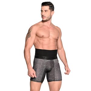 Bóxer moldeador masculino con varillas laterales para soporte y control abdominal