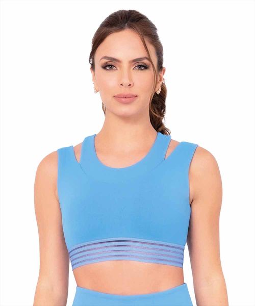 Top deportivo con control de abdomen y soporte de busto