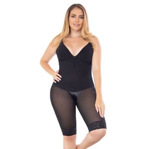 Faja enteriza invisible de control medio moldea abdomen y realza glúteos