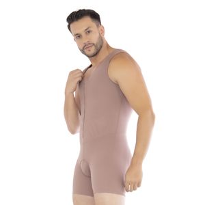 Faja masculina postquirúrgica de alta compresión y uso diario