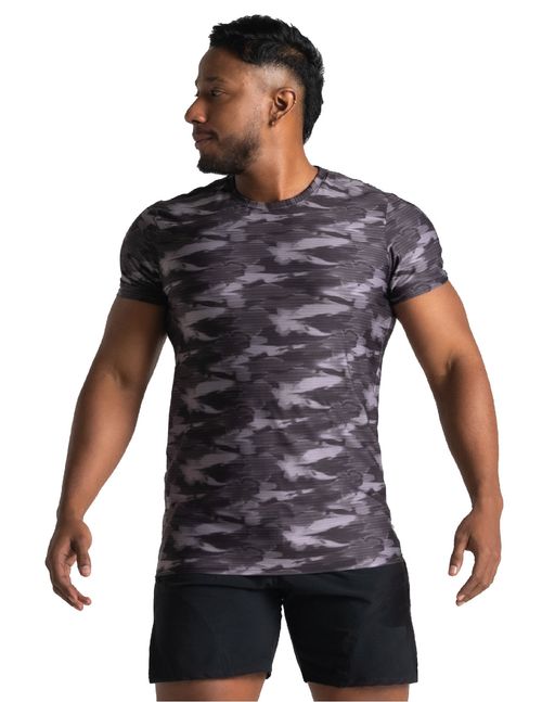 Camiseta deportiva masculina suave y transpirable