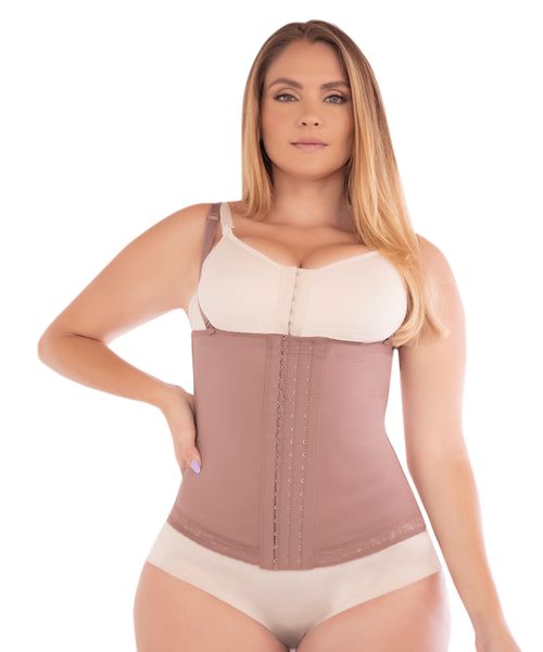 Cinturilla strapless moldeadora de alta compresión para cintura y postura