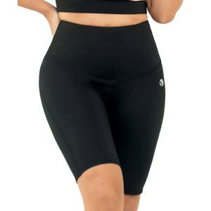 Biker deportivo con control abdominal, compresión en muslos y realce de glúteos