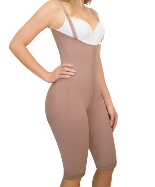 Faja postquirúrgica moldeadora de busto libre con control total y doble refuerzo abdominal