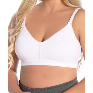 Brasier materno tipo top para embarazo y lactancia con broche removible