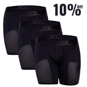 Paquete x 3 bóxer medio deportivo con moldeo y mallas transpirables