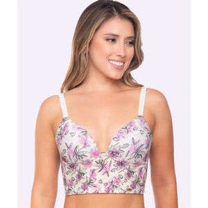 Brasier para busto grande de alto cubrimiento con realce suave y control