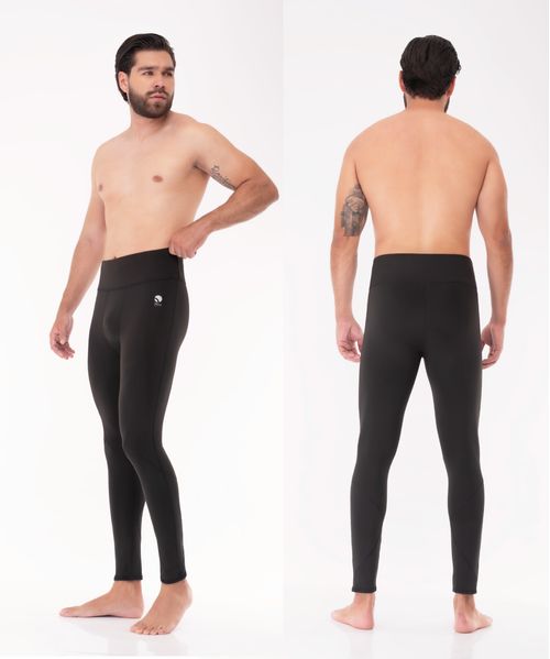 Legging deportivo con fajon para soporte y control en cintura que ayuda a la postura