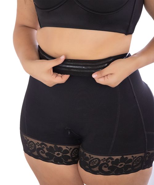Panty faja con realce de glúteos y control firme para abdomen y cintura
