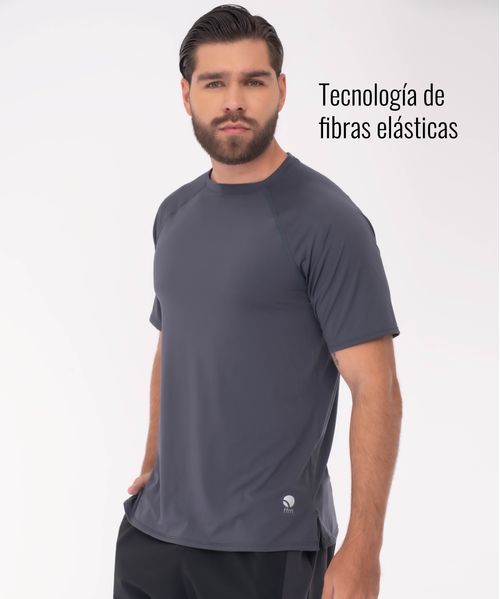 Camiseta deportiva transpirable con tecnología de secado rápido